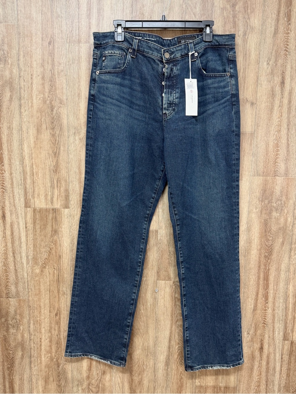 NEW AG Alexxis Straight High Rise Denim